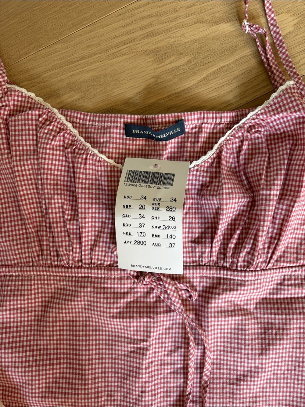 Brandy Melville tank top blouse bundle - Picture 2 of 2